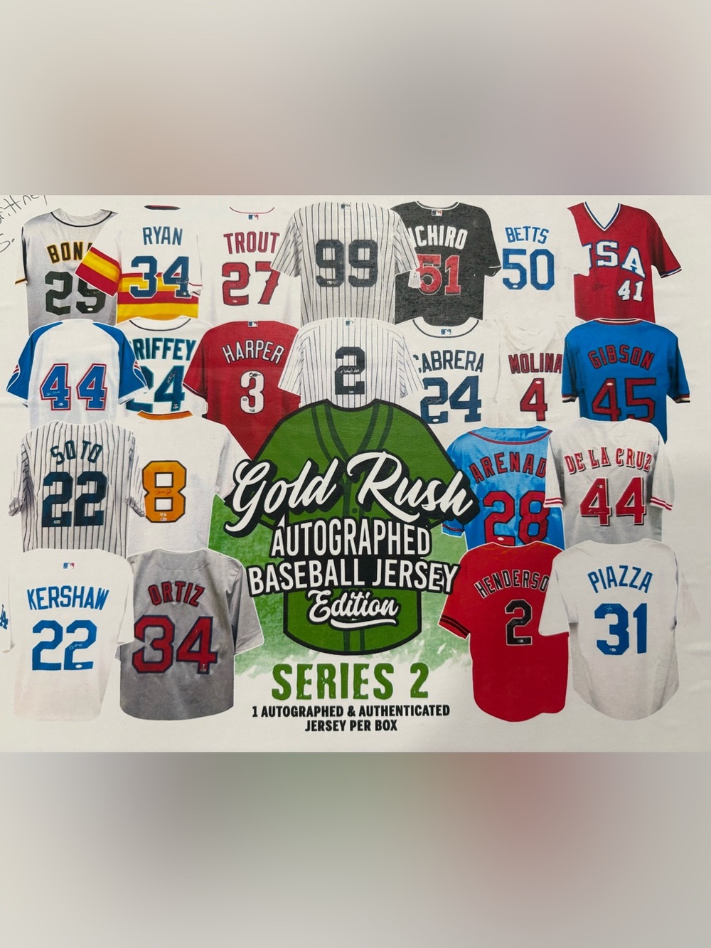 Gold Rush Jersey Dave Winfield Autographed with JSA Certificate San Diego Padres